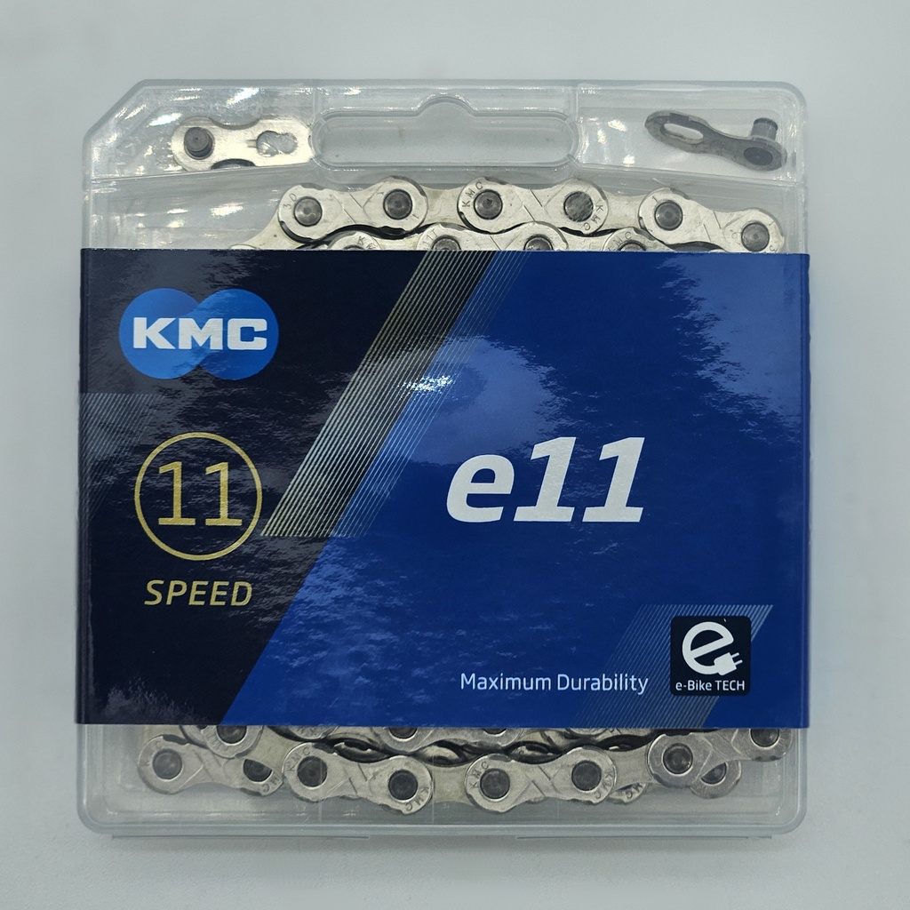 KMC E11 speed chain and quick link (136 links)
