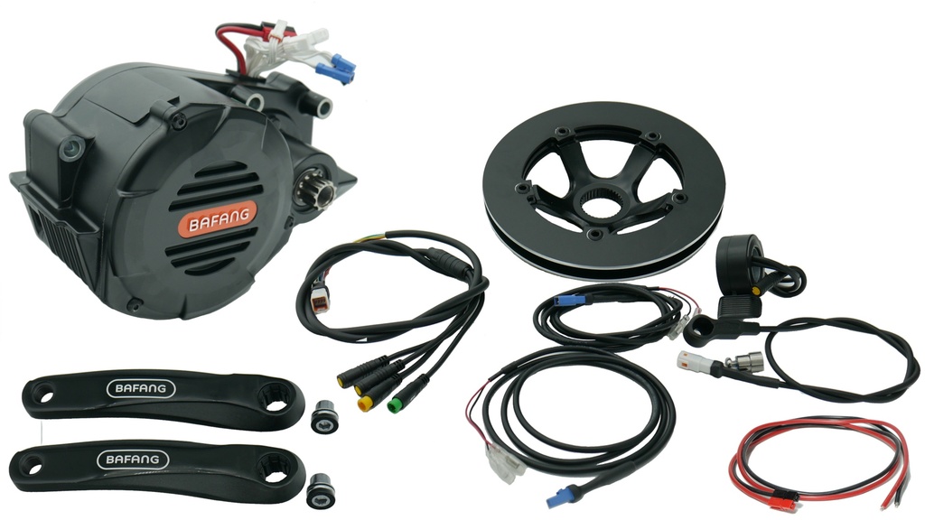Bafang M620/G510 Ultra Motor Kit Components