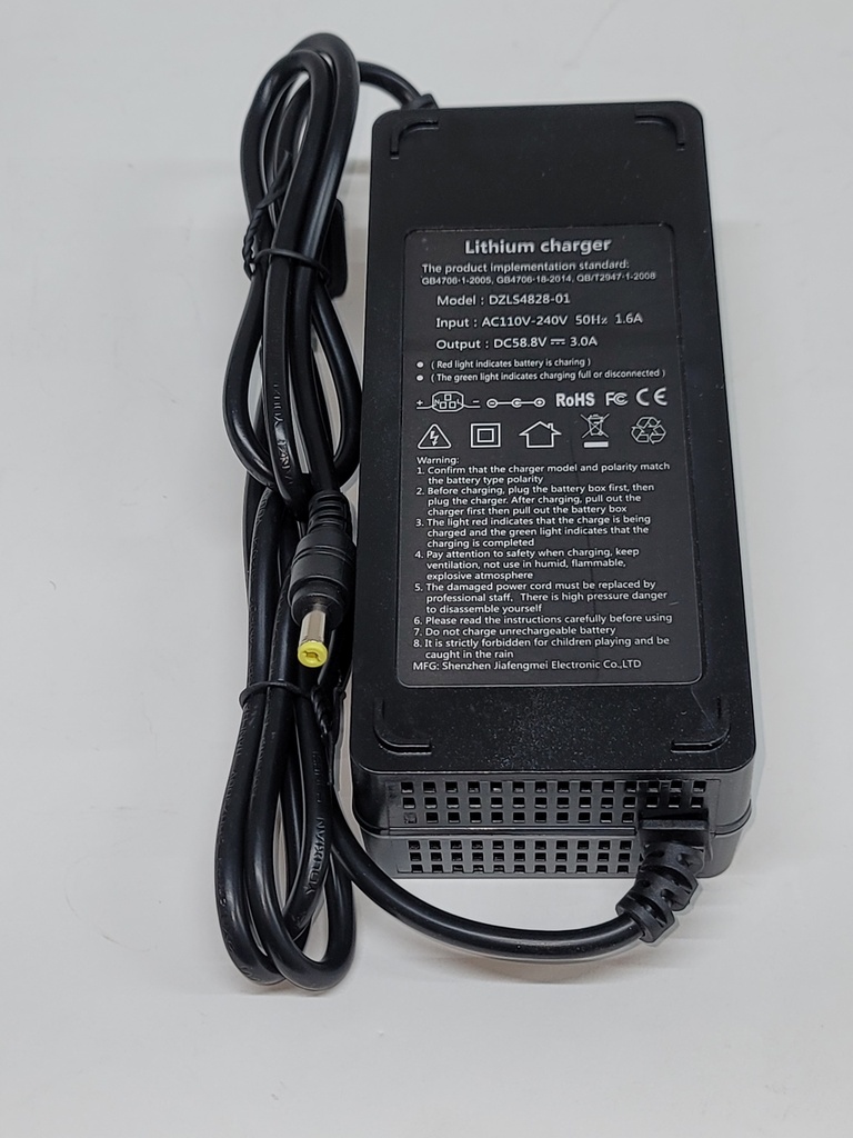 Charger - 52V 3A-1 pin